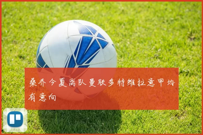 桑乔今夏离队曼联多特维拉意甲均有意向